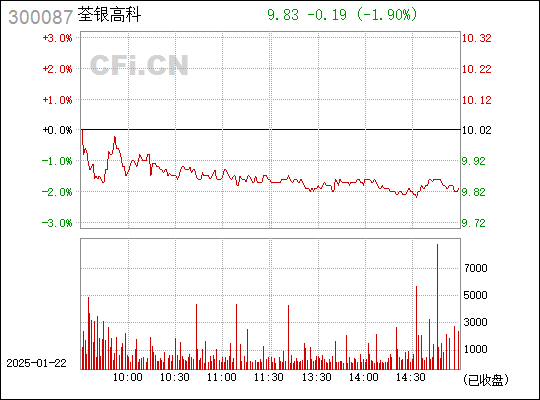 探索荃銀高科股吧，解析股票代碼300087背后的故事，荃銀高科股吧深度解析，股票代碼300087背后的故事探索