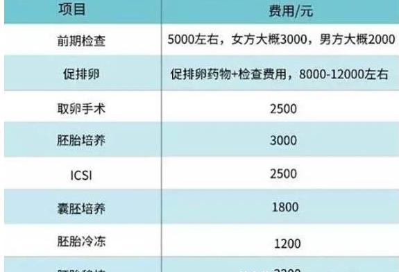 關(guān)于人工受孕費用大概要多少錢的探討，人工受孕費用探討，了解大致費用范圍