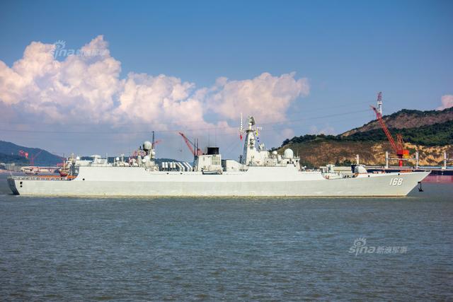 改裝后的168廣州艦，展現(xiàn)新面貌與新實力，廣州艦新面貌，改裝后的實力展現(xiàn)