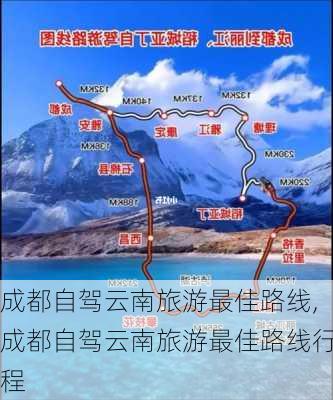 成都到云南旅游最佳路線指南，成都到云南旅游最佳路線攻略