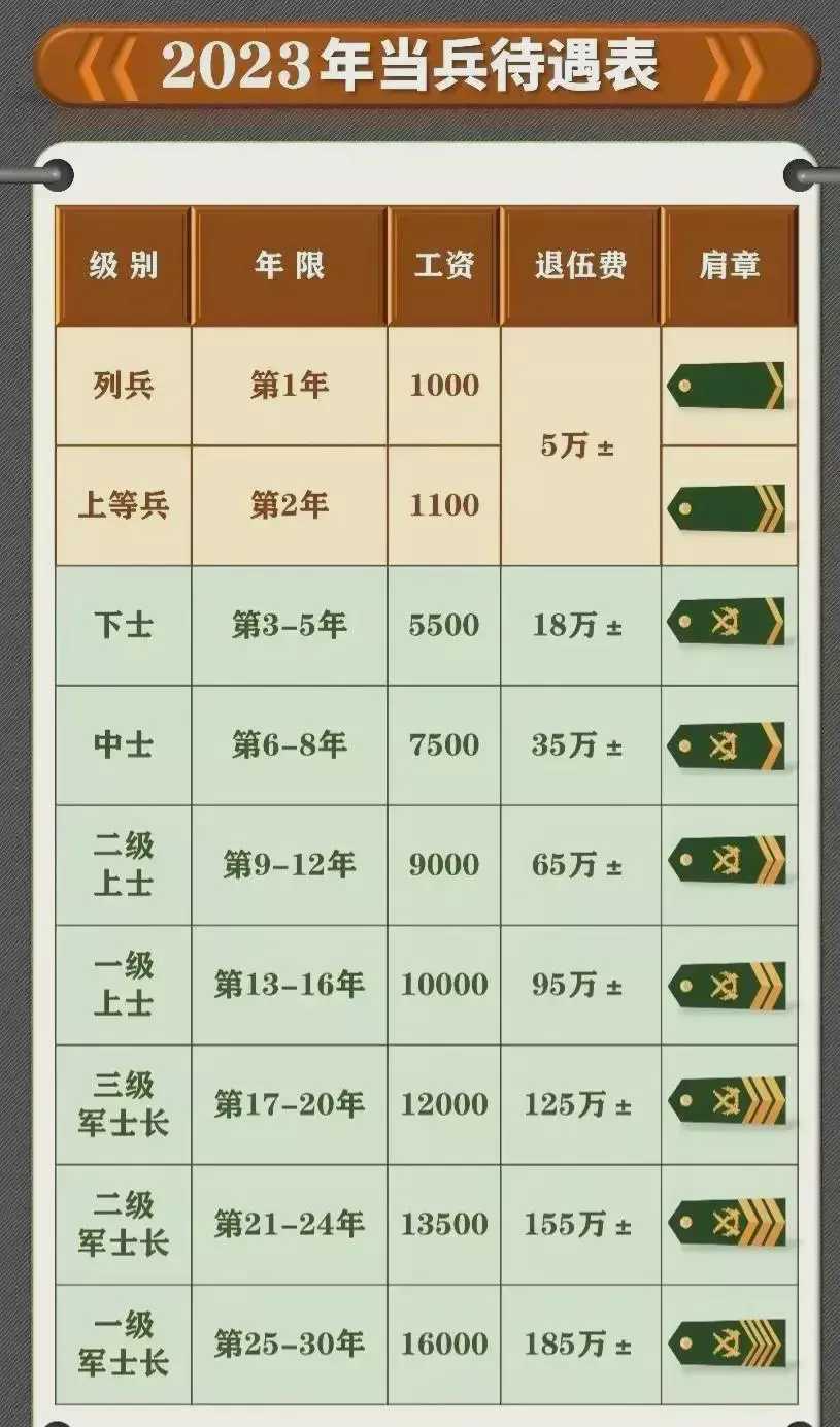 大學(xué)生當(dāng)兵2023年政策待遇詳解，2023年大學(xué)生當(dāng)兵政策待遇詳解