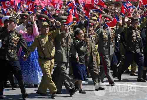 朝鮮閱兵視頻